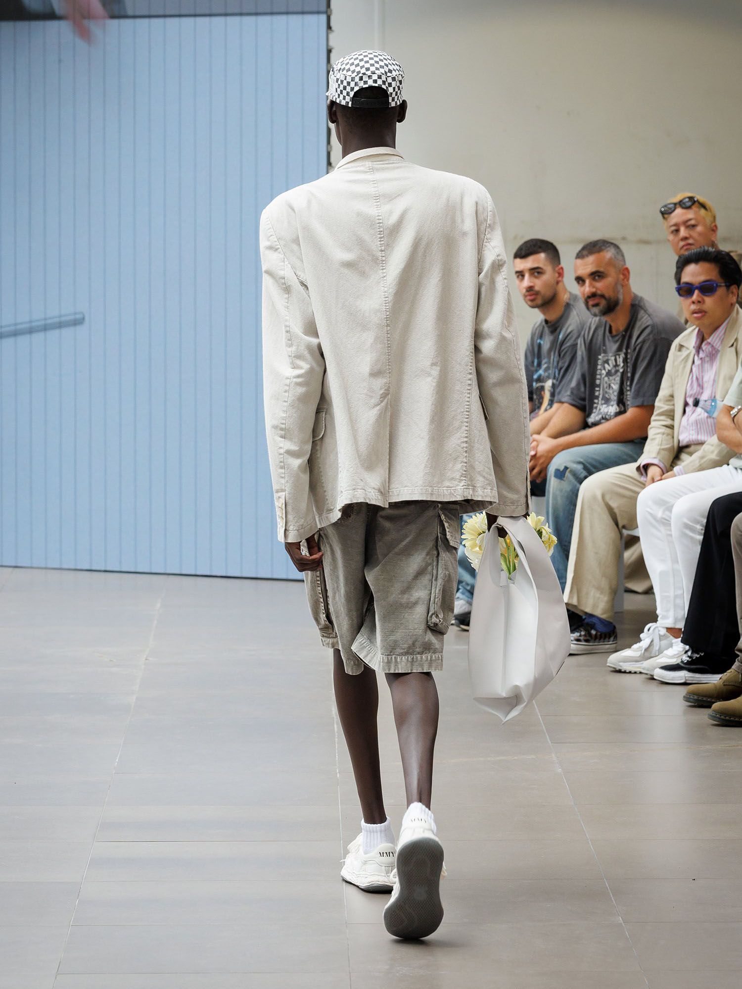 リペアドカーゴショーツ - REPAIRED CARGO ST (LT/GREY)