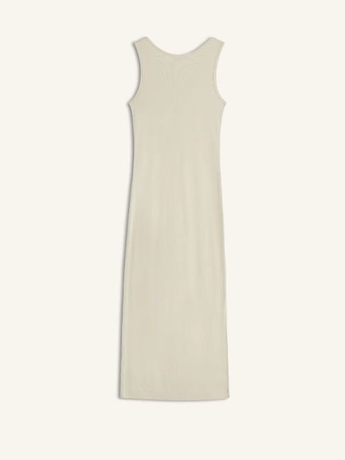 【レディース】 ナチュラル ベイビー フォックス リブ タンク ドレス (tea leaf)