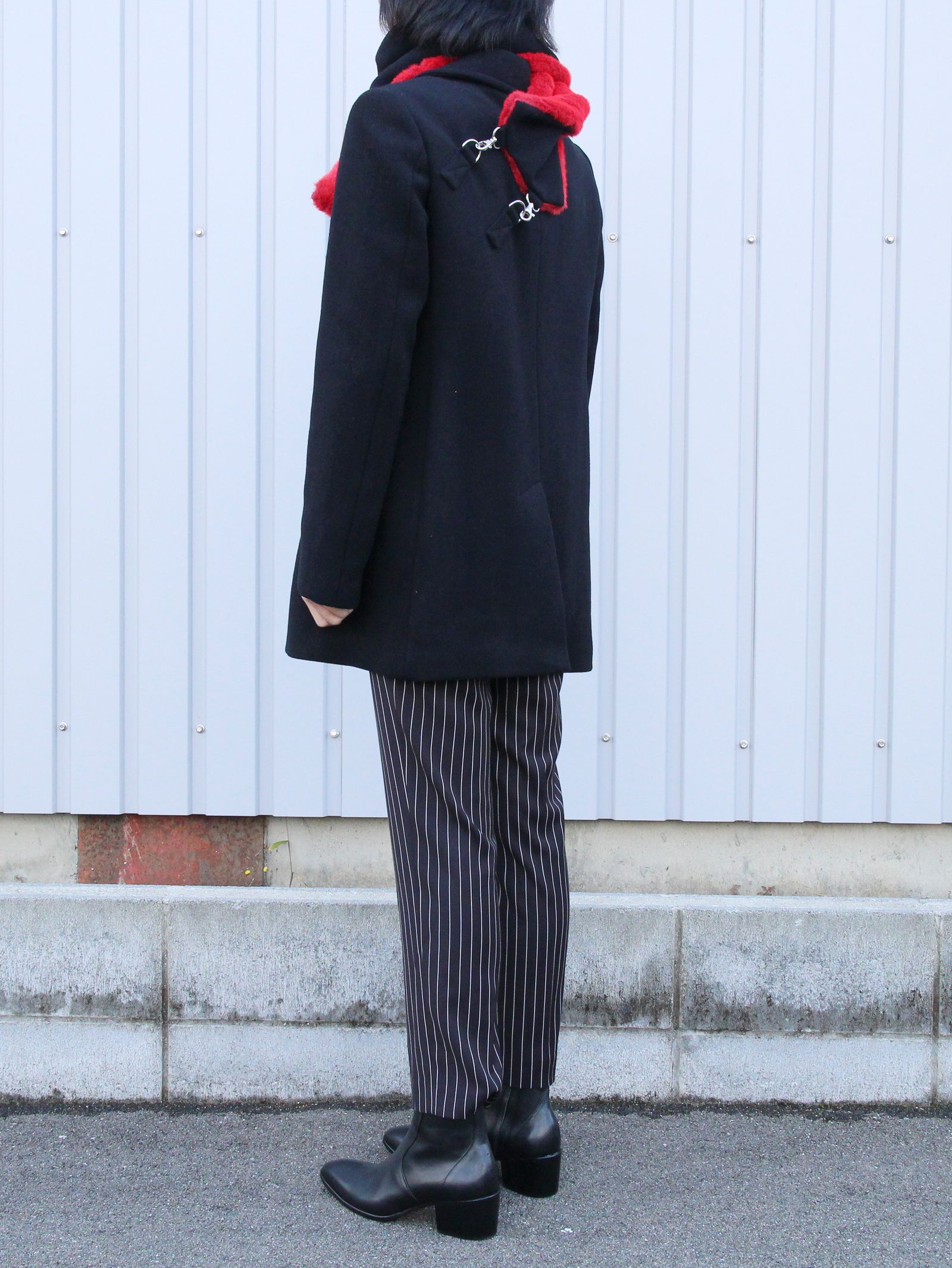 『YUKI HASHIMOTO × GalaabenD』 SCARF ATTACHED PEACOAT STYLE