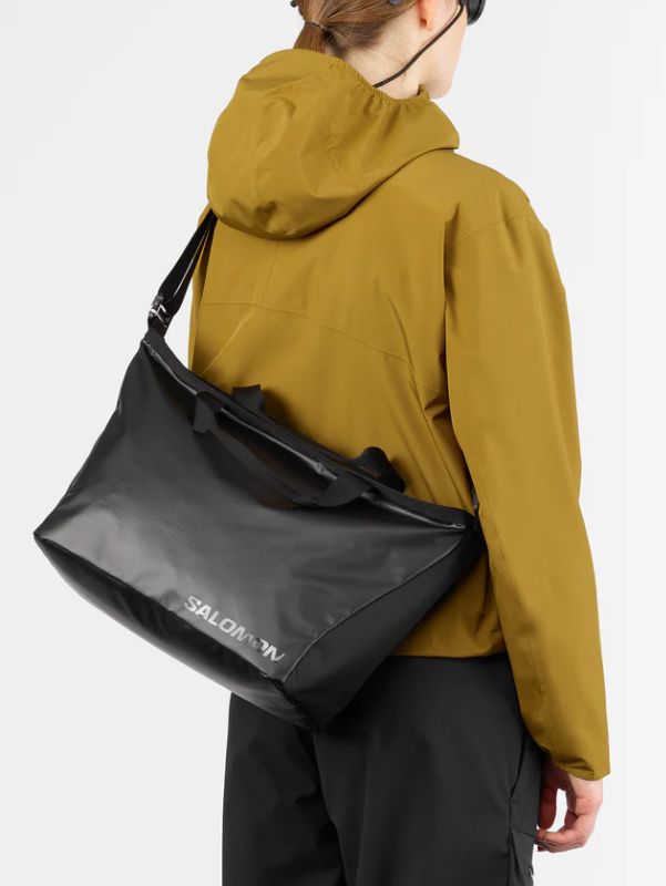 ユニセックスバッグ - EXTENDED TOTEBAG SMALL (BLACK)