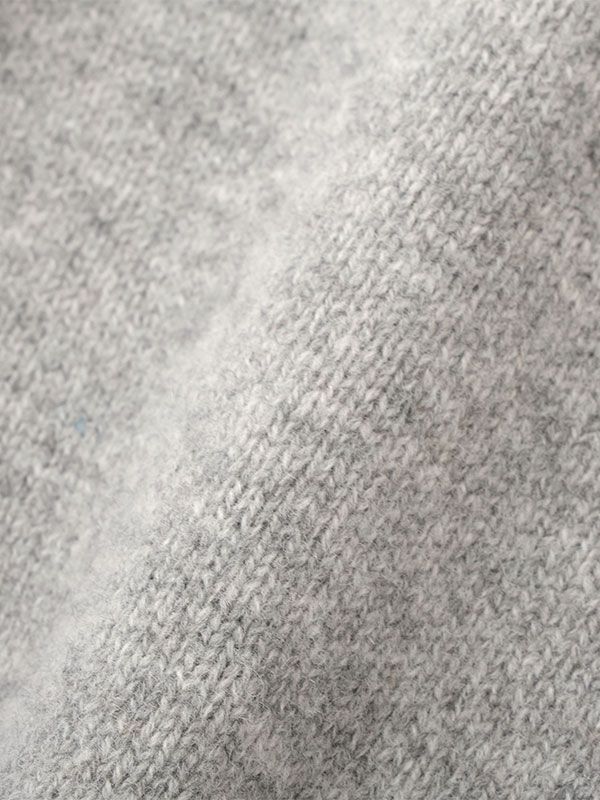 Vネック2wayニットプルオーバー  (GREY)
