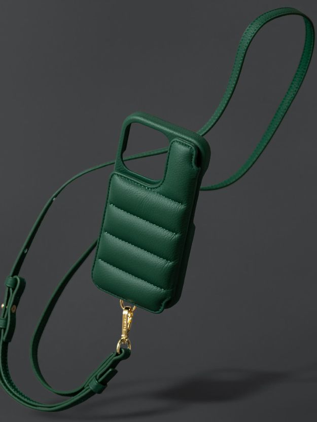 アイフォンケース レザーストラップ ｜STRAP 130cm (グリーン)