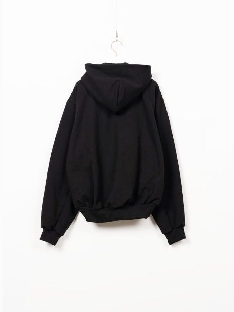 【レディース】 ジップパーカー - ZIP PARKA (BLACK)