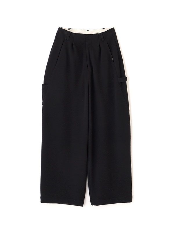 ペインターカーブパンツ （BLACK）