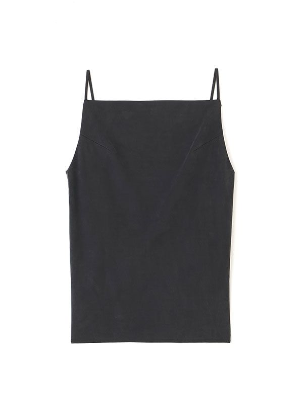 キュプラジャージキャミソール （BLACK)