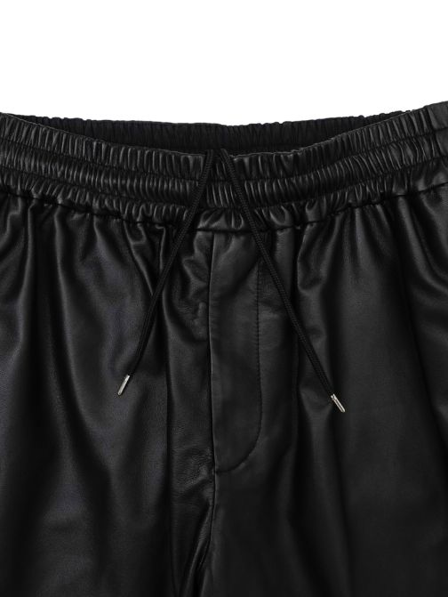 シープ レザーショーツ - LEATHER EASY SHORTS