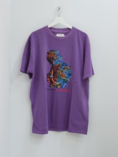 × NEW ORDER TECHNIQUE TEE (PURPLE) - プリントティーシャツ