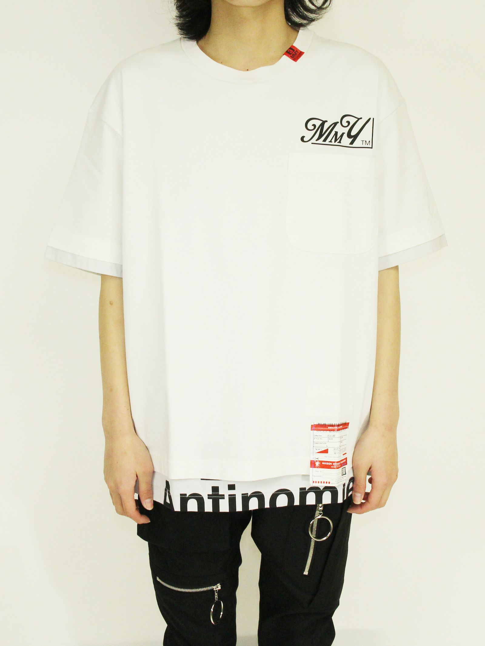 Maison MIHARA YASUHIRO - プリンテッドTシャツ - MMY Printed T-shirt - WHITE
