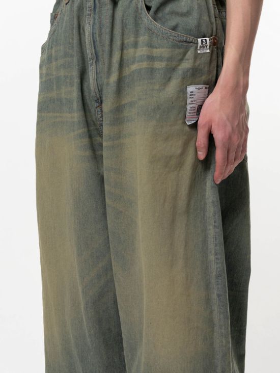 ライトデニム ワイドパンツ - Light Denim Wide Pants - LIGHT BLUE