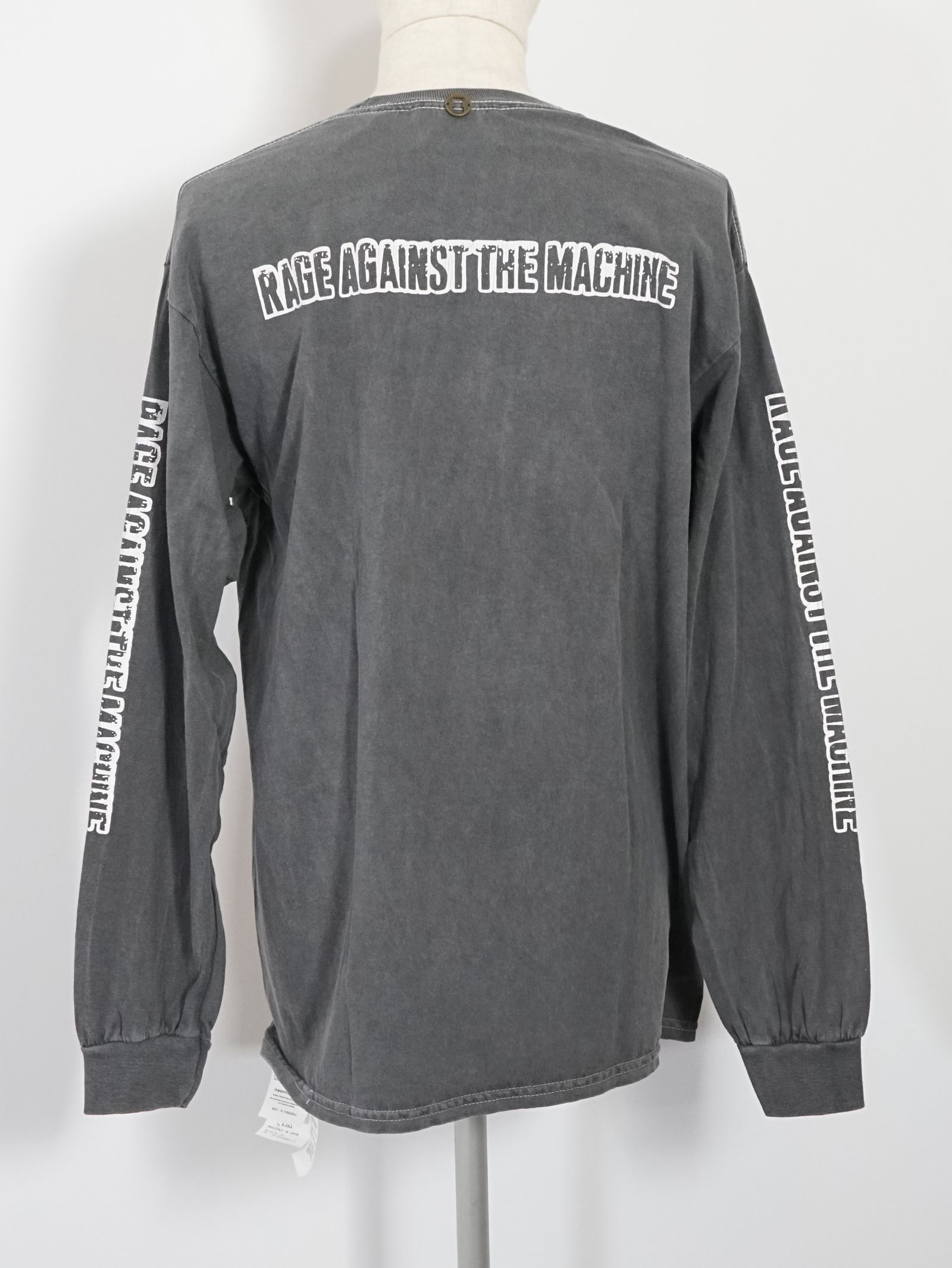 RATMコラボ プリントTシャツ ロンT  - RATM LAUGHS LAST TEE - BLACK