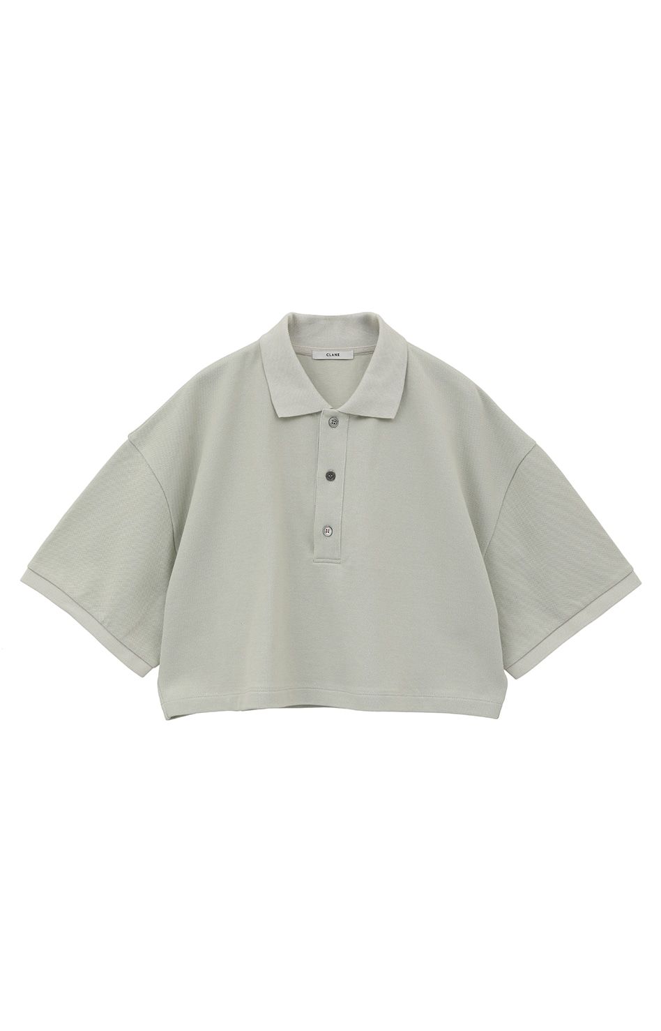 CLANE CROPPED POLO TOPS サイズ1 グリーン 新品未使 CLANE CROPPED POLO TOPS