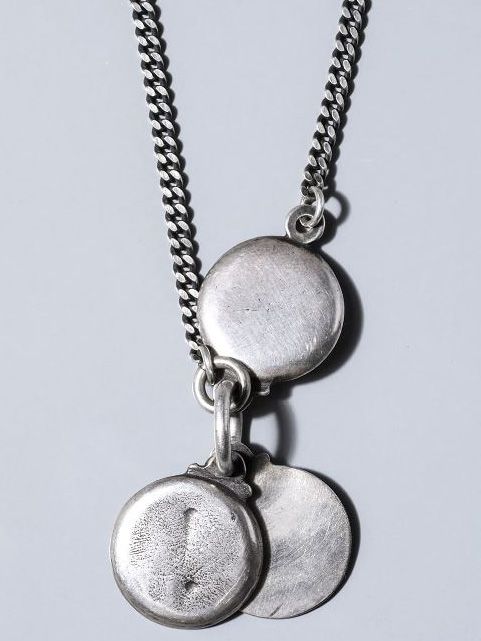 ネックレス ヒドゥン プレート - necklace hidden plate - M3005