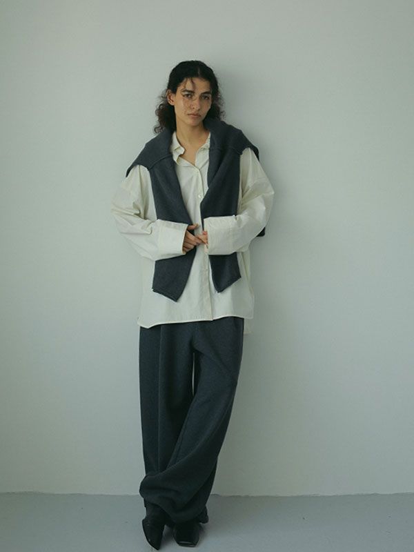 オーバーサイズボックスシャツ - OFF WHITE