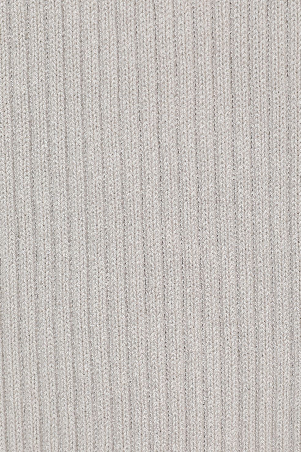 ハイネック 半袖リブニットトップス - H/N HALF SLEEVE RIB KNIT TOPS (IVORY)