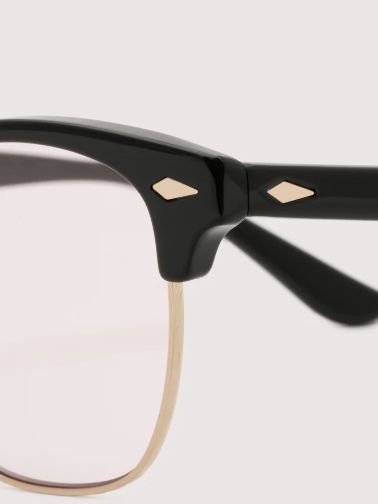 YUGEN (ユーゲン) #10. GLOSS BLACK & CHAMPAGNE GOLD × SAKURA to D.GREY (調光モデル)サングラス / 眼鏡