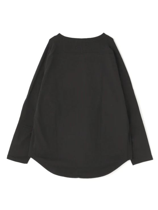 ロングスリーブカットソー - SWITCHING FOOTBALL TEE - BLACK