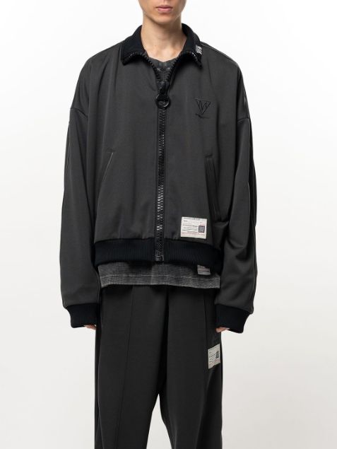 ワイドバック トラックジャケット - Wide Back Track Jacket （BLACK)
