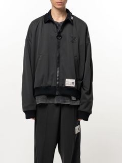 ワイドバック トラックジャケット - Wide Back Track Jacket （BLACK)