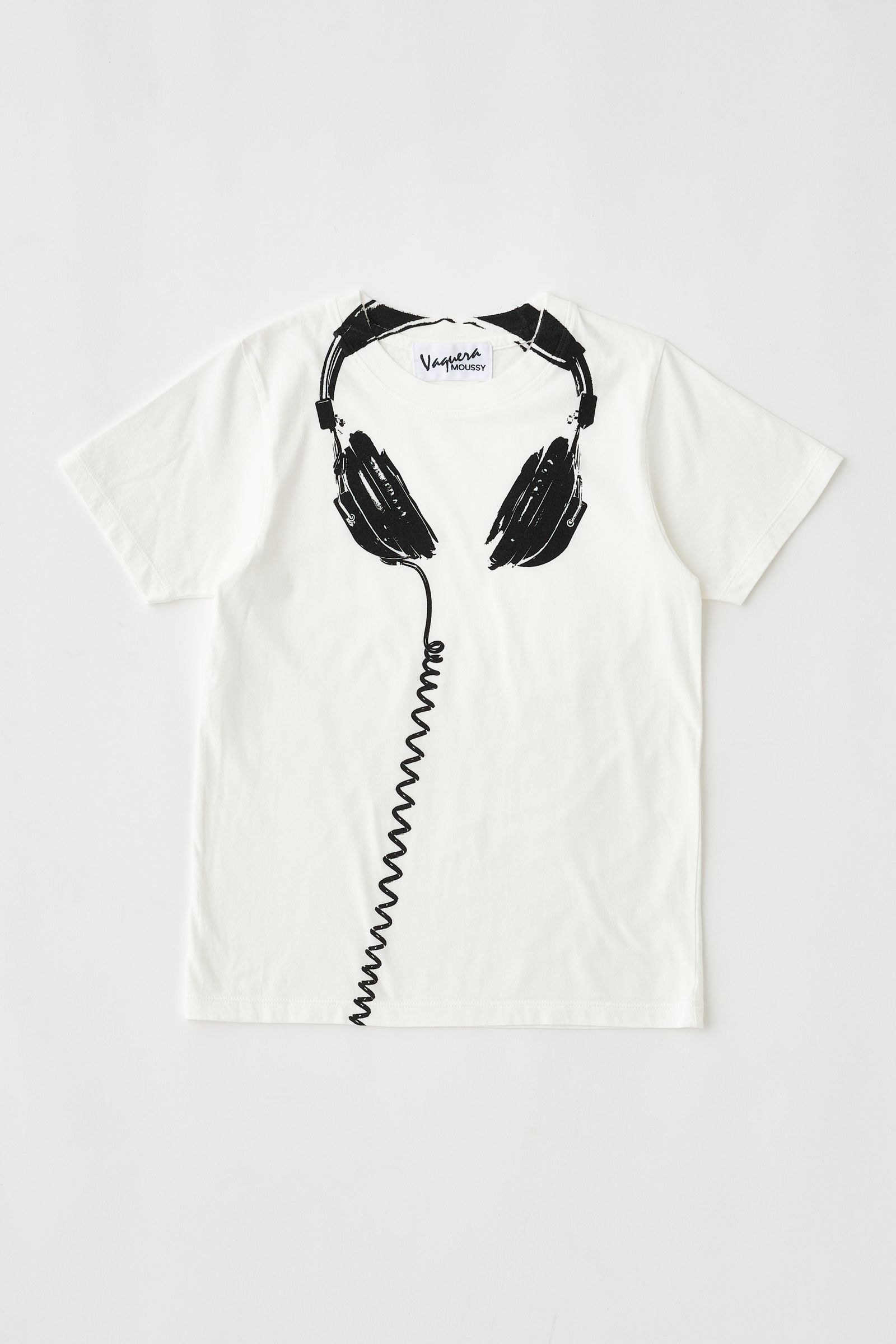 プリントティーシャツ | VQ TROMPE L'OEIL BABY TEE （WHITE)