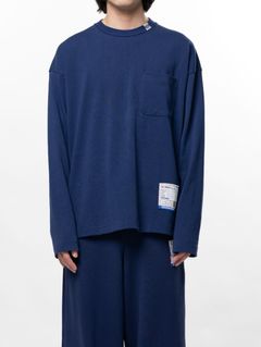 【26AW】 ポケットロングスリーブカットソー - POKET LS TEE （NAVY）