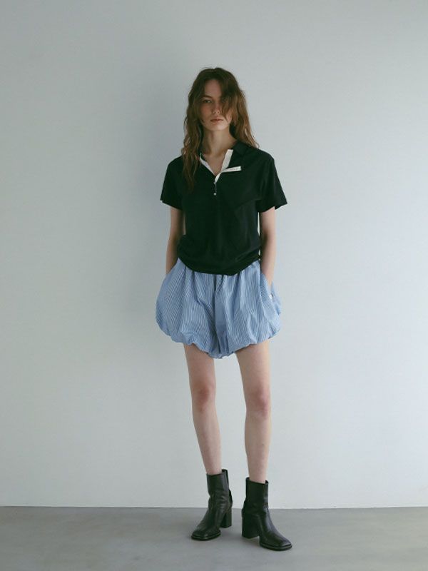 ヘンリーポロレイヤードセットプルオーバー - NAVY