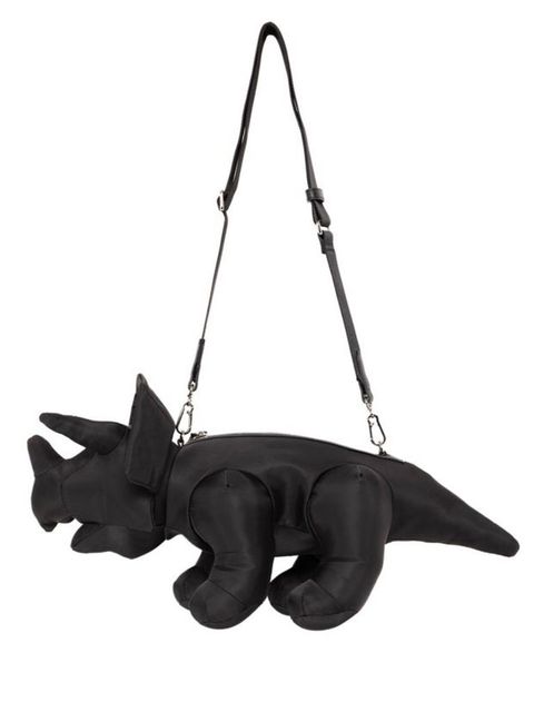 トリケラトプス ドール ショルダーバッグ - DOLLS TRICERA SHOULDER - BLACK