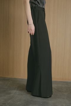 サイドベンツパンツ - SIDE VENTS PANTS BLACK