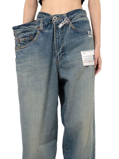 【レディース】 ヒュージーレイヤードデニムパンツ - Huge Layered Denim Pants INDIGO