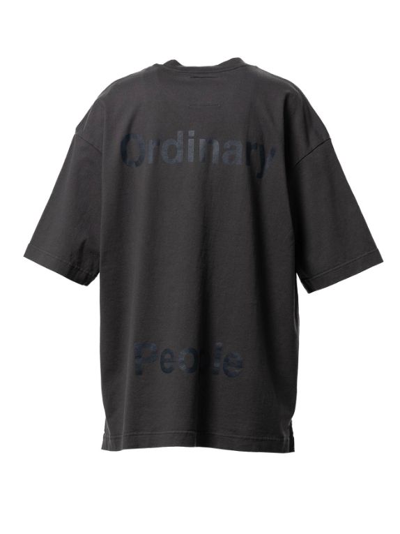 プリントTシャツ - Don't Tag Me Printed T-shirt （BLACK)