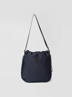 巾着ショルダー M - NAVY