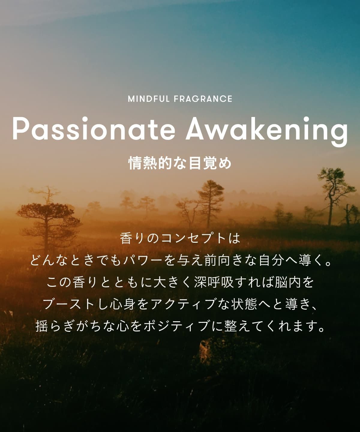 マインドフル フレグランス / Passionate Awakening（情熱的な目覚め）100ml