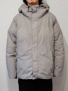 700FIL ダウンジャケット  -  GARMENT DYED DOWN JACKET  FADE GRAY