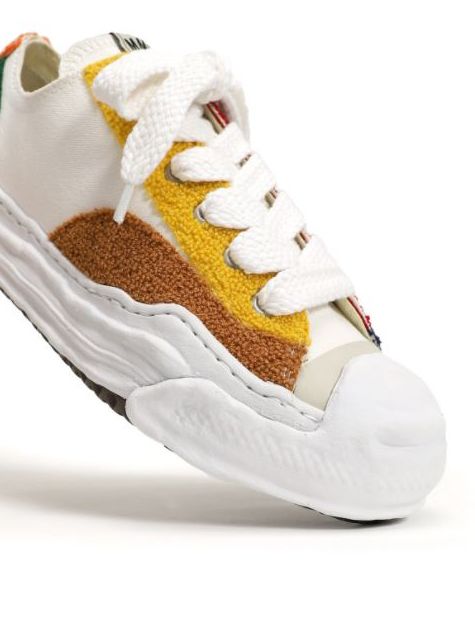 "HANK" OG Sole Chenille Emb Low-top Sneaker - A08FW720