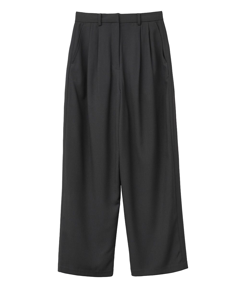 パンツ CLANE 21AW BASIC TUCK PANTS 21AW CLANE - 21AW ベーシックタックパンツ - BASIC TUCK PANTS