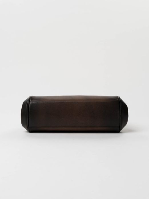 "ヴィンテージ" イースト-ウエスト バッグ- "VINTAGE" East-West Bag (BROWN)