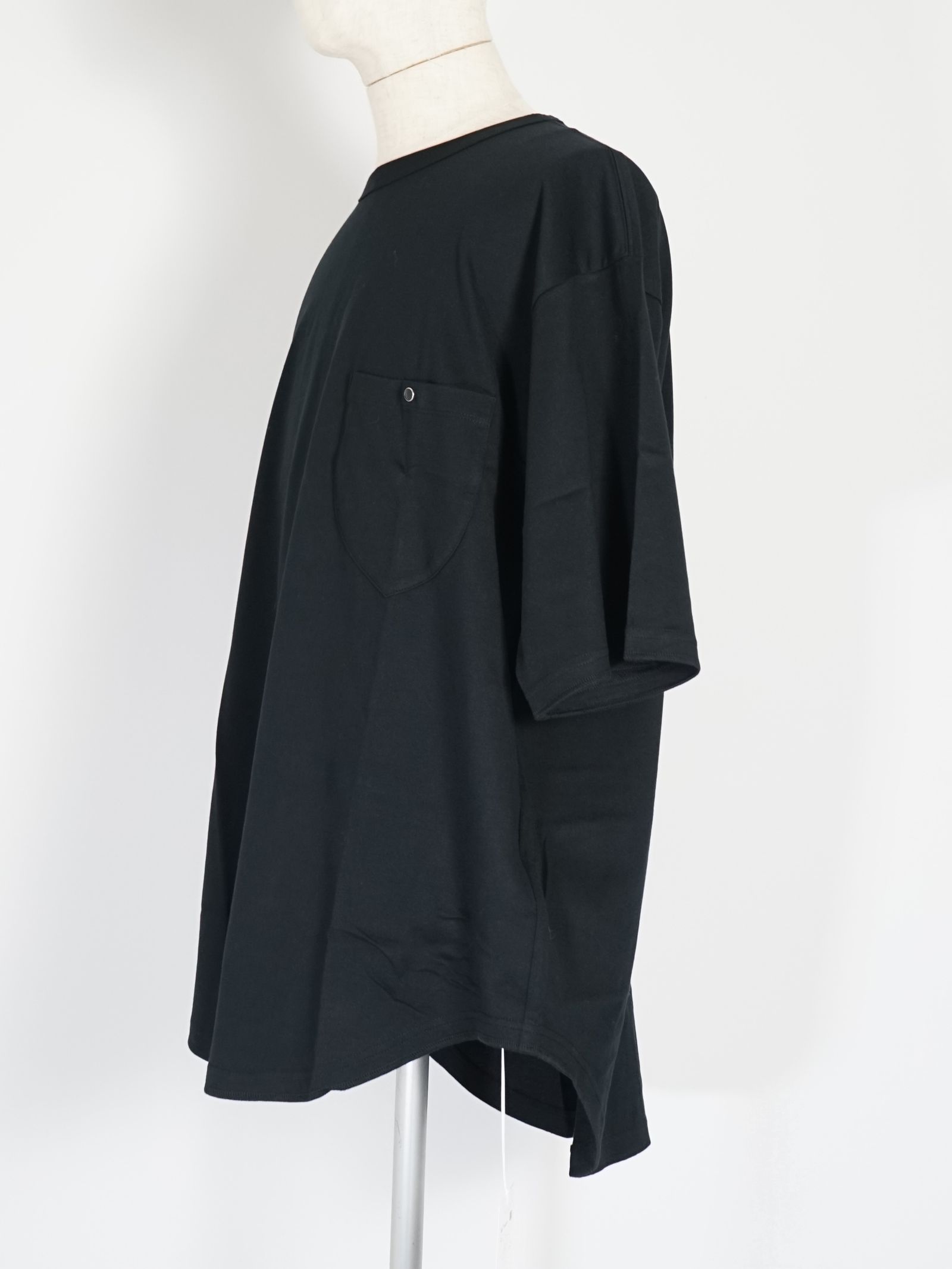 ポケットTシャツ - BLACK