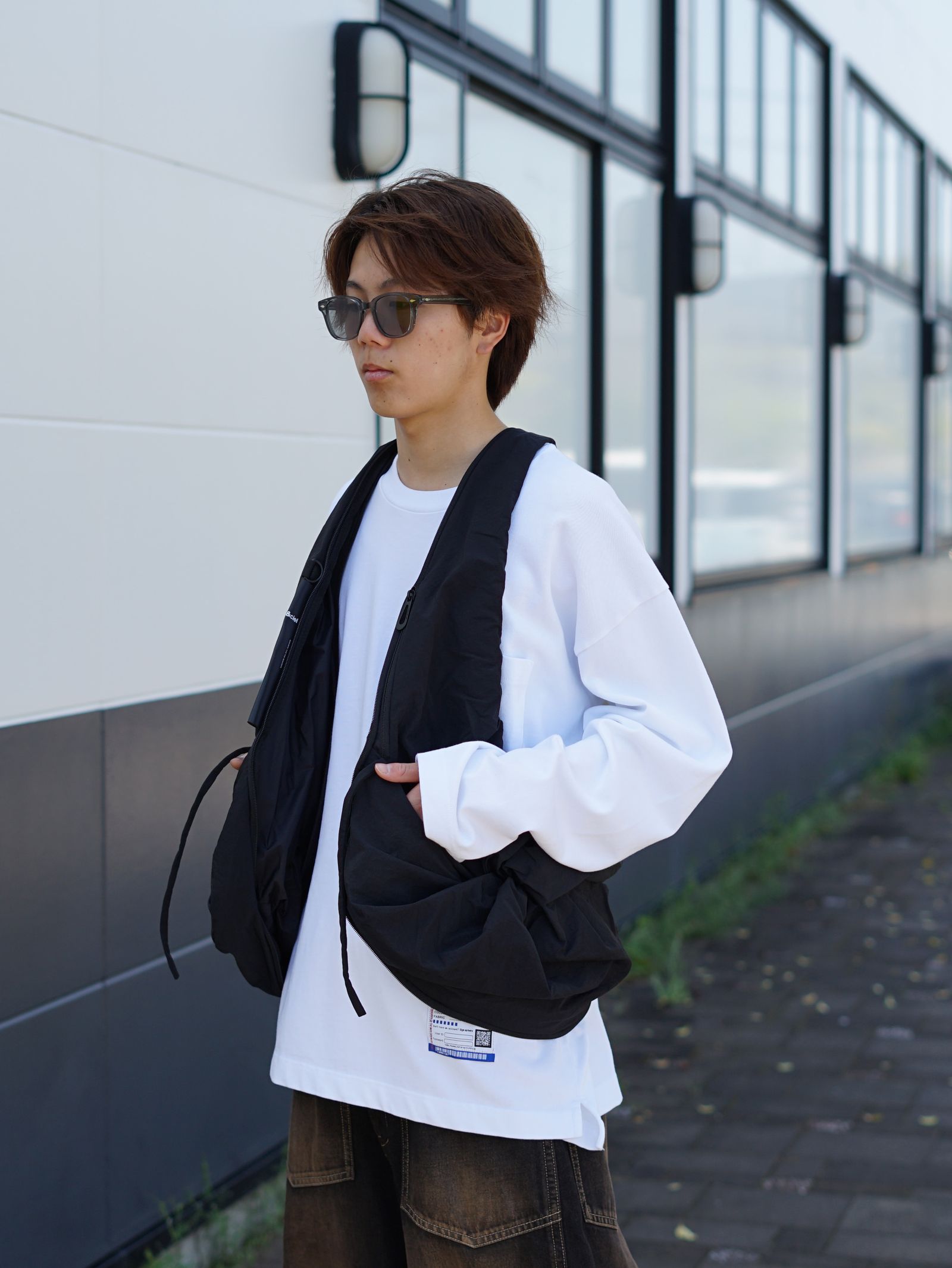 2WAYバッグで魅せるMMYの都会派コーデ