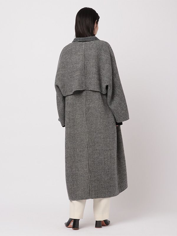 ツーピースボレロリバーコート - GREY