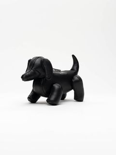 ドールバッグ (ミニダックスフンド） "DOLLS" DACHSHUND Mini Bag - BLACK