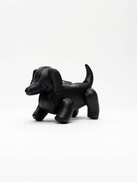 ドールバッグ (ミニダックスフンド） "DOLLS" DACHSHUND Mini Bag - BLACK
