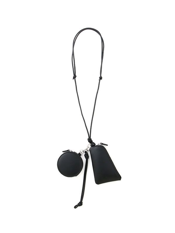 レザーコードマルチポーチ (BROWN）