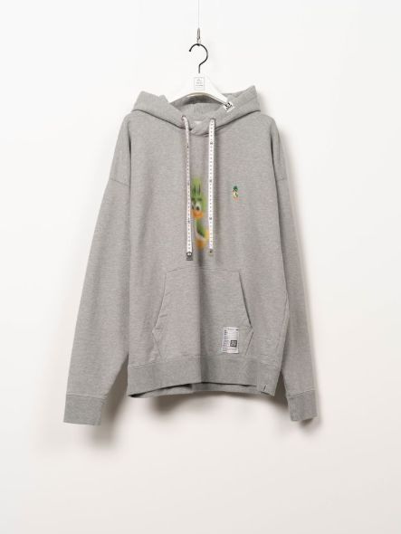 レオン プリント フーディー - Leon Printed Hoodie (GREY)