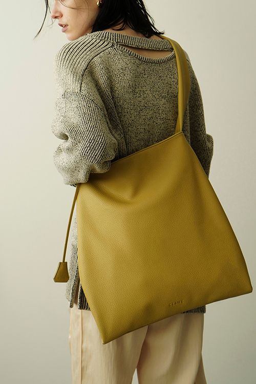 ワイド トート バッグ - TRAPEZES WIDE TOTE BEIGE
