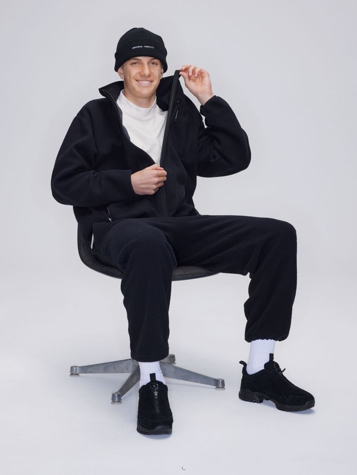 フリースジャケット - POLARTEC®︎ FLEECE JACKET- BLACK