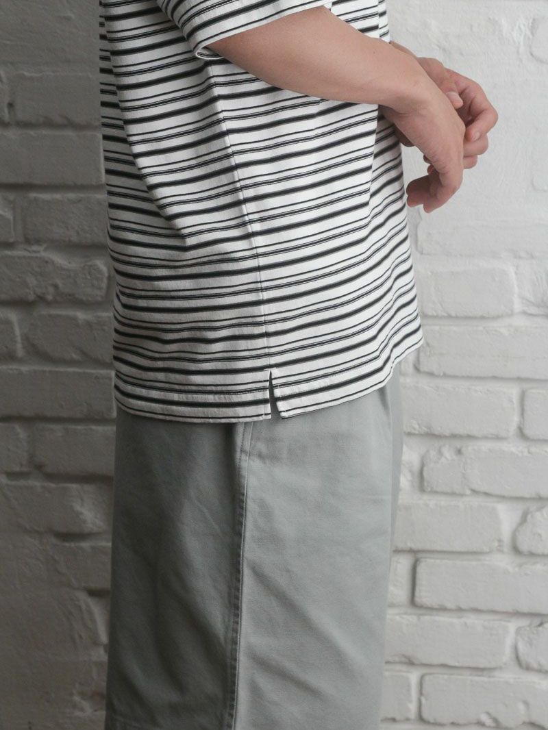 マルチボーダー ショートスリーブ ティーシャツ - MULTI BORDER S/S T-SHIRTS