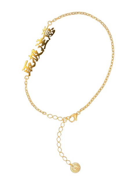 CAREERING Black Eye Patch ブラックアイパッチコラボレーション ブレスレット GOLD