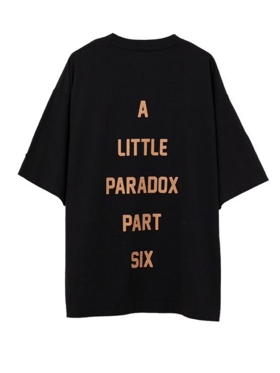 ドッグ プリントティーシャツ - Dog Printed T-shirt BLACK