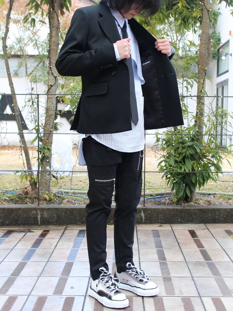 ジャケット×ネクタイ YUKI HASHIMOTO の定番スタイリング