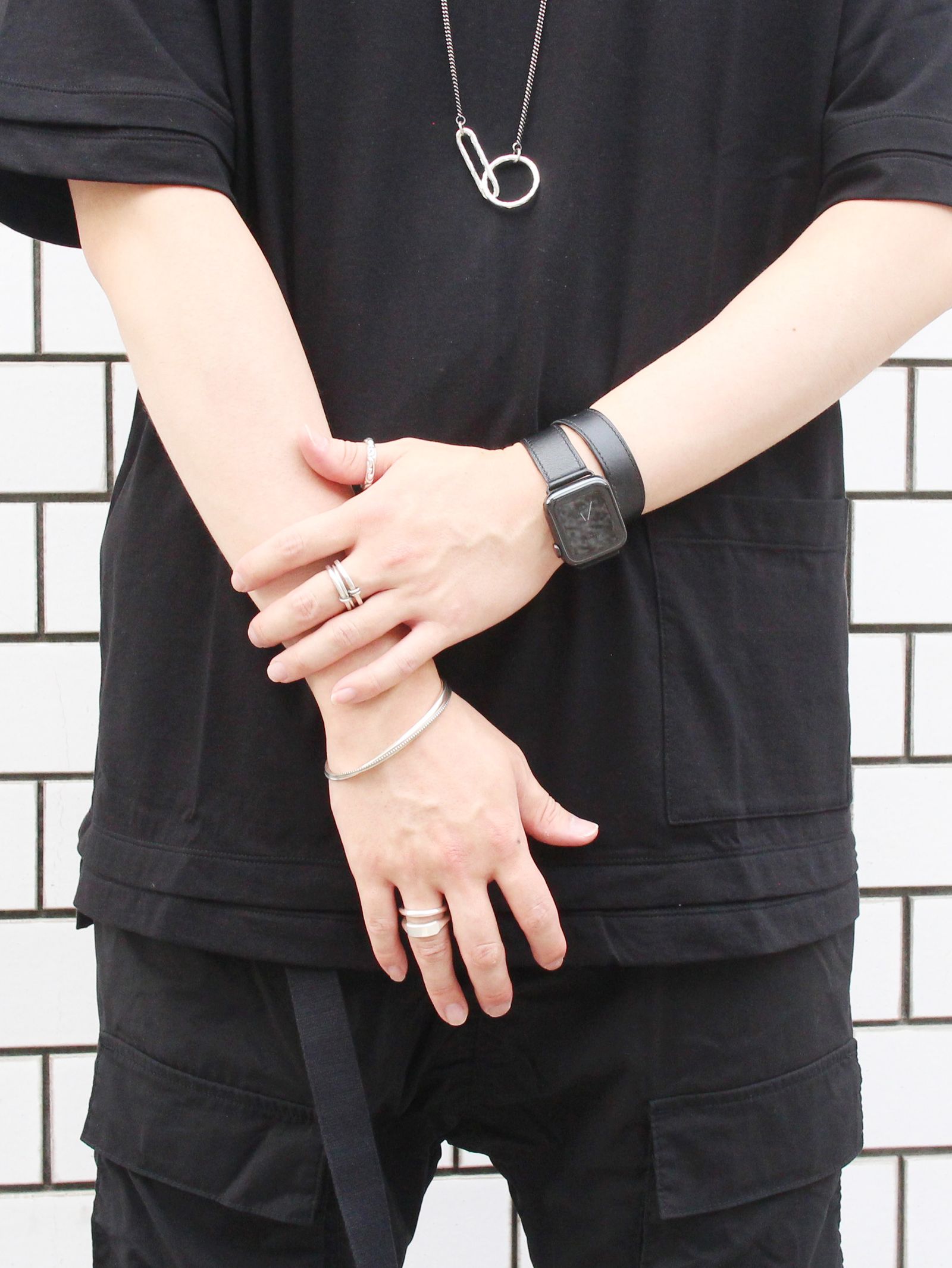 WERKSTATT:MUNCHEN - バングル サイド フック ロ－プ - bangle