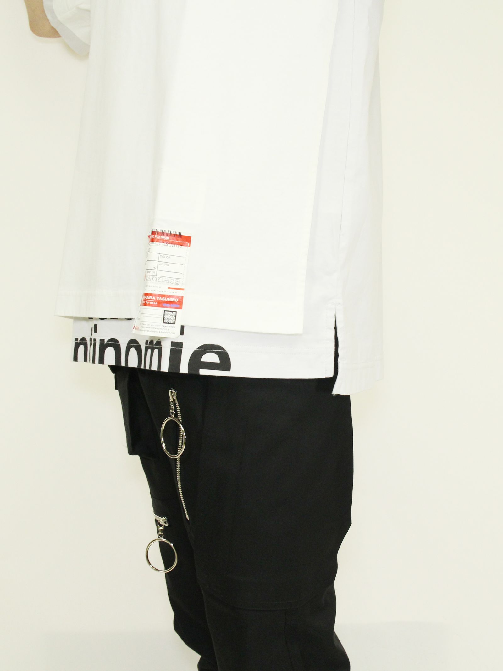 プリンテッドTシャツ - MMY Printed T-shirt - WHITE